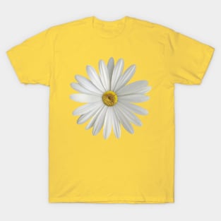 Marguerite Simple Flower Cut Out T-Shirt